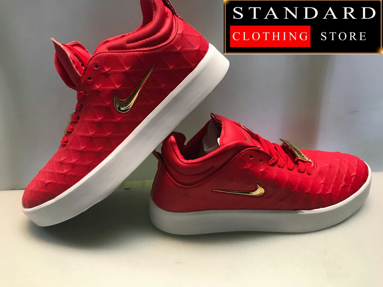 Nike red sneakers - Standard Clothing Store