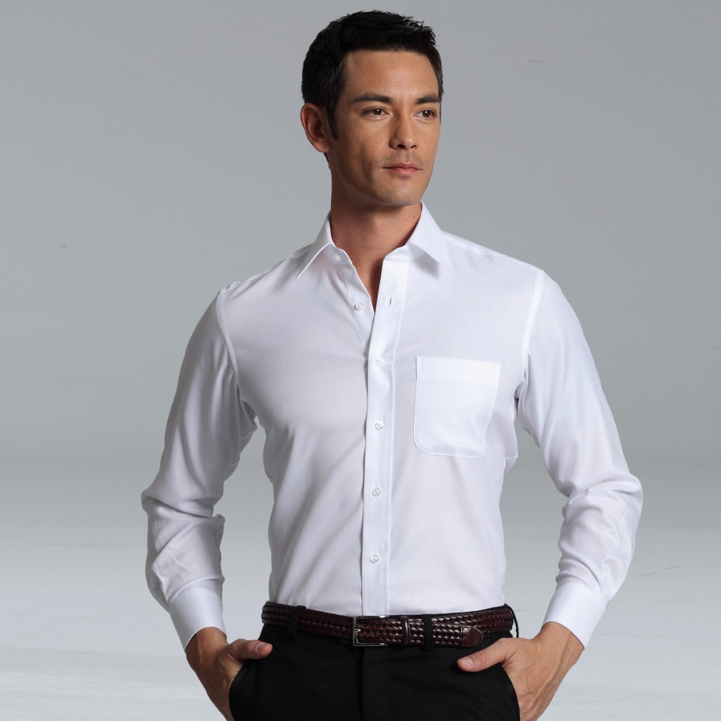 white plain fitting Shirt - Standard Clothing Store